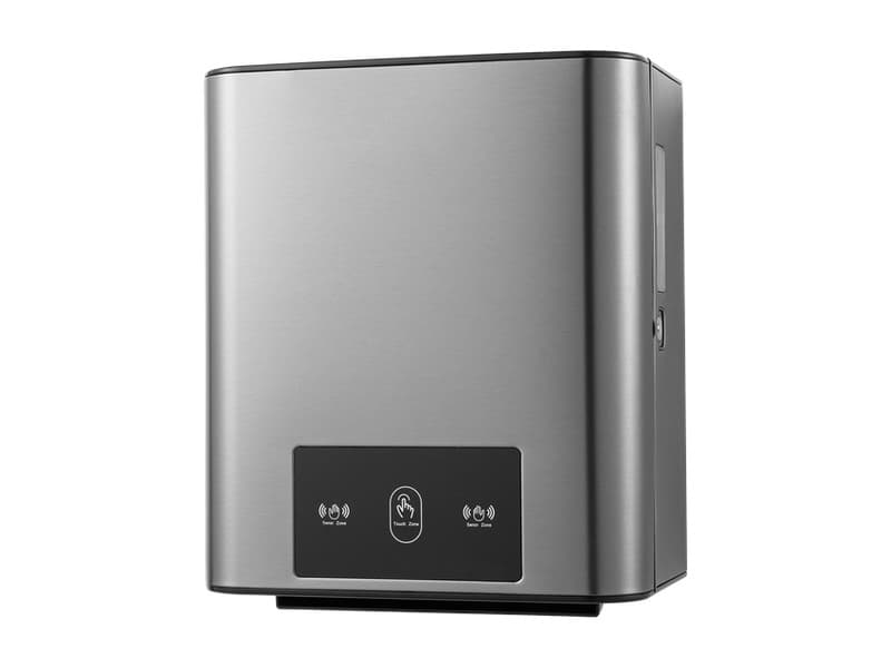 Dispensador automático de papel · acero antimanchas